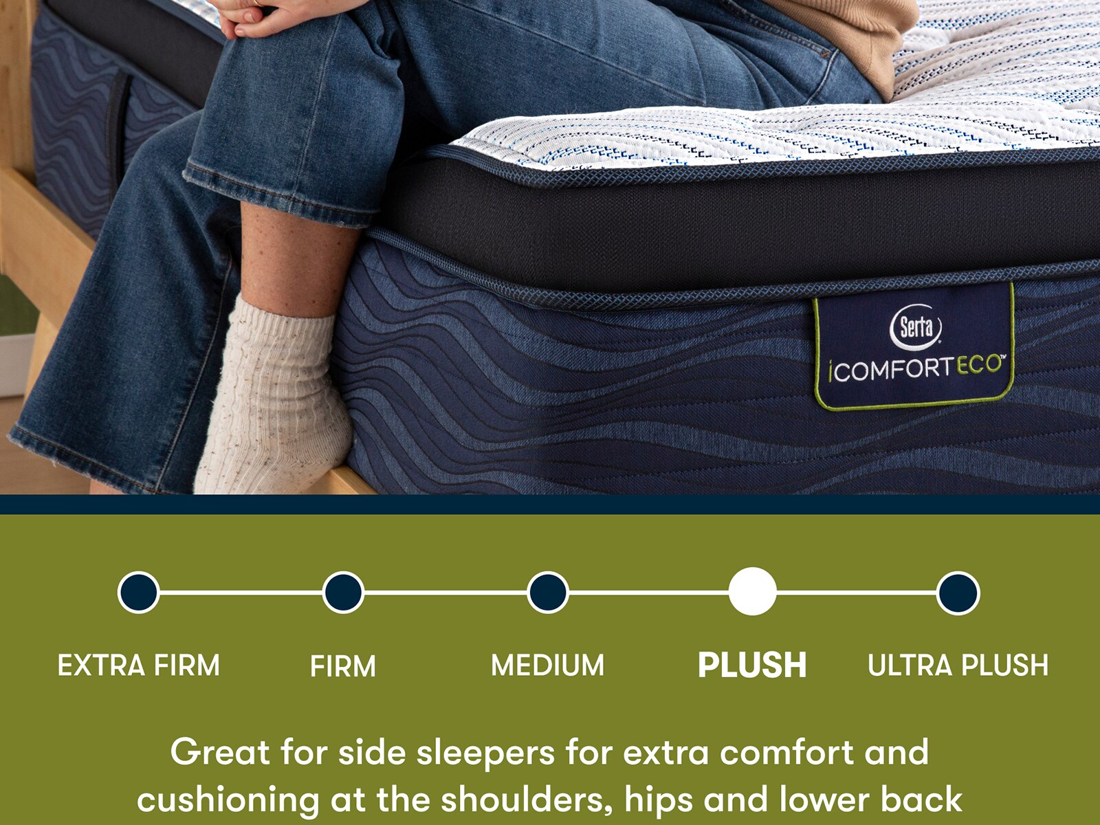 iComfortECO™ Q35LTX 16.75" Plush Pillow Top Mattress